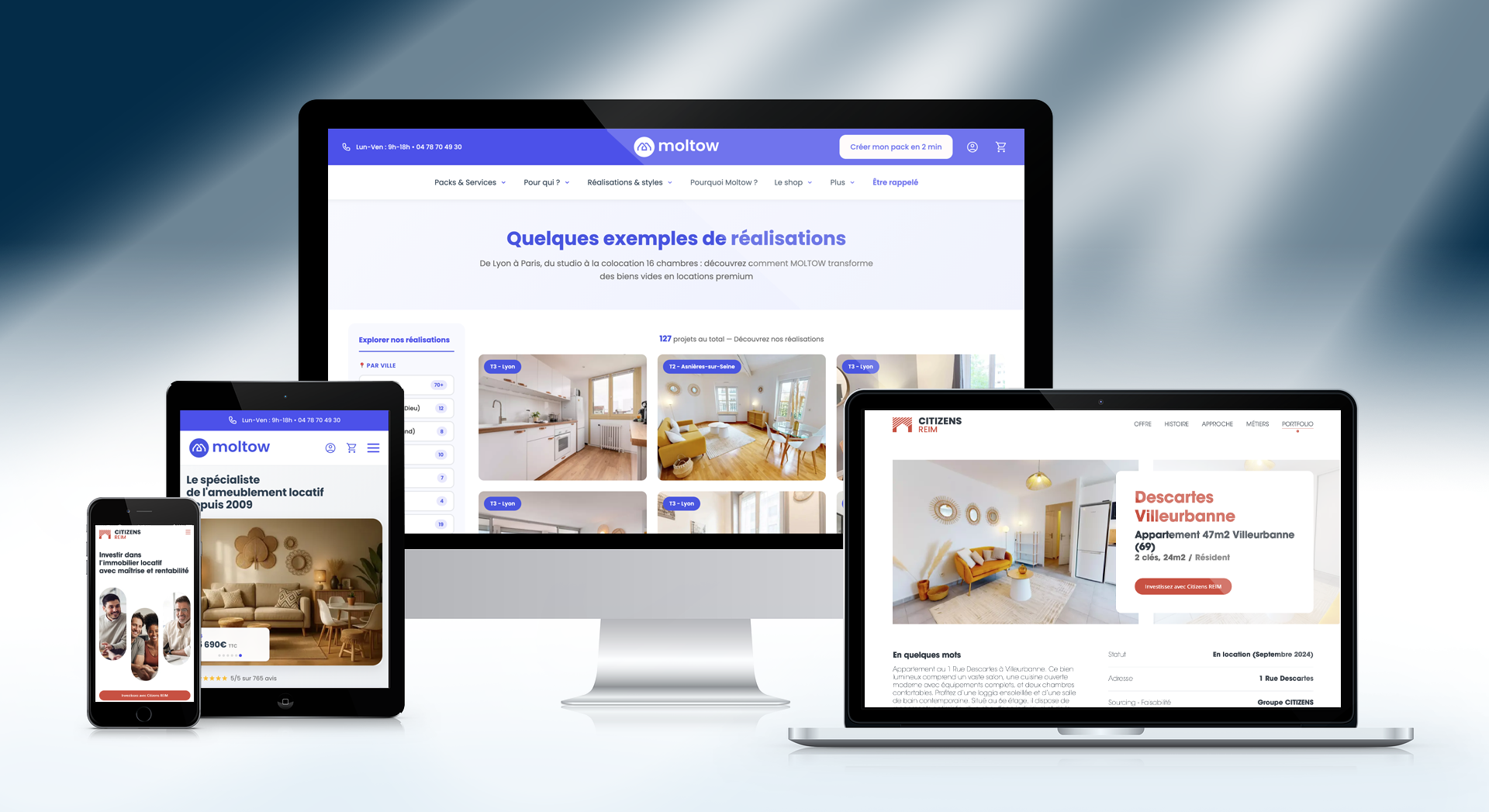 Votre site web sur mesure - rapide - efficace
